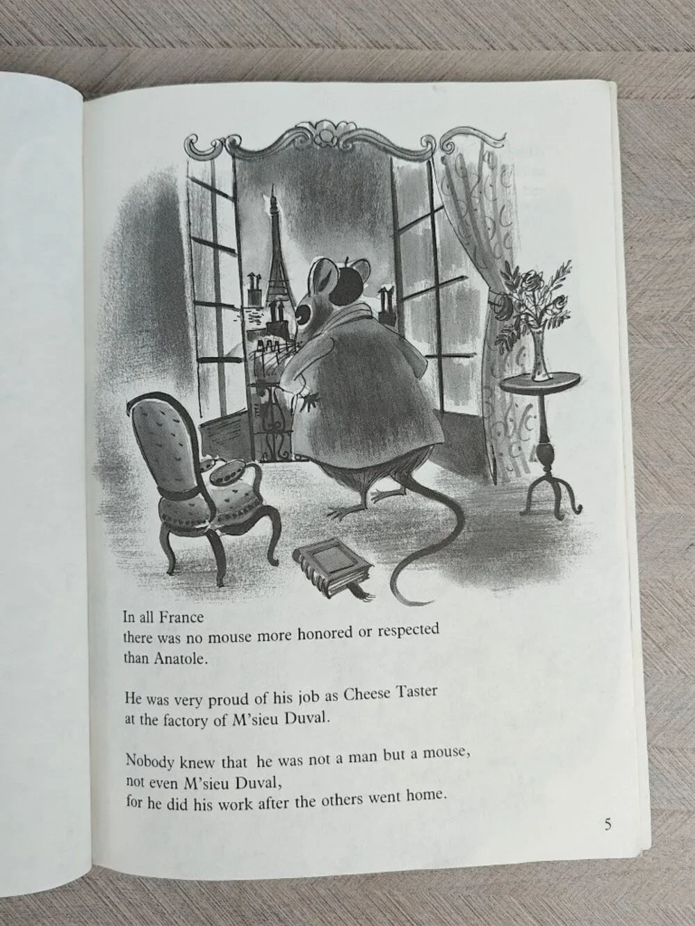 Anatole And The Cat Eve Titus 1990 Paperback Edition Illustrated Children's